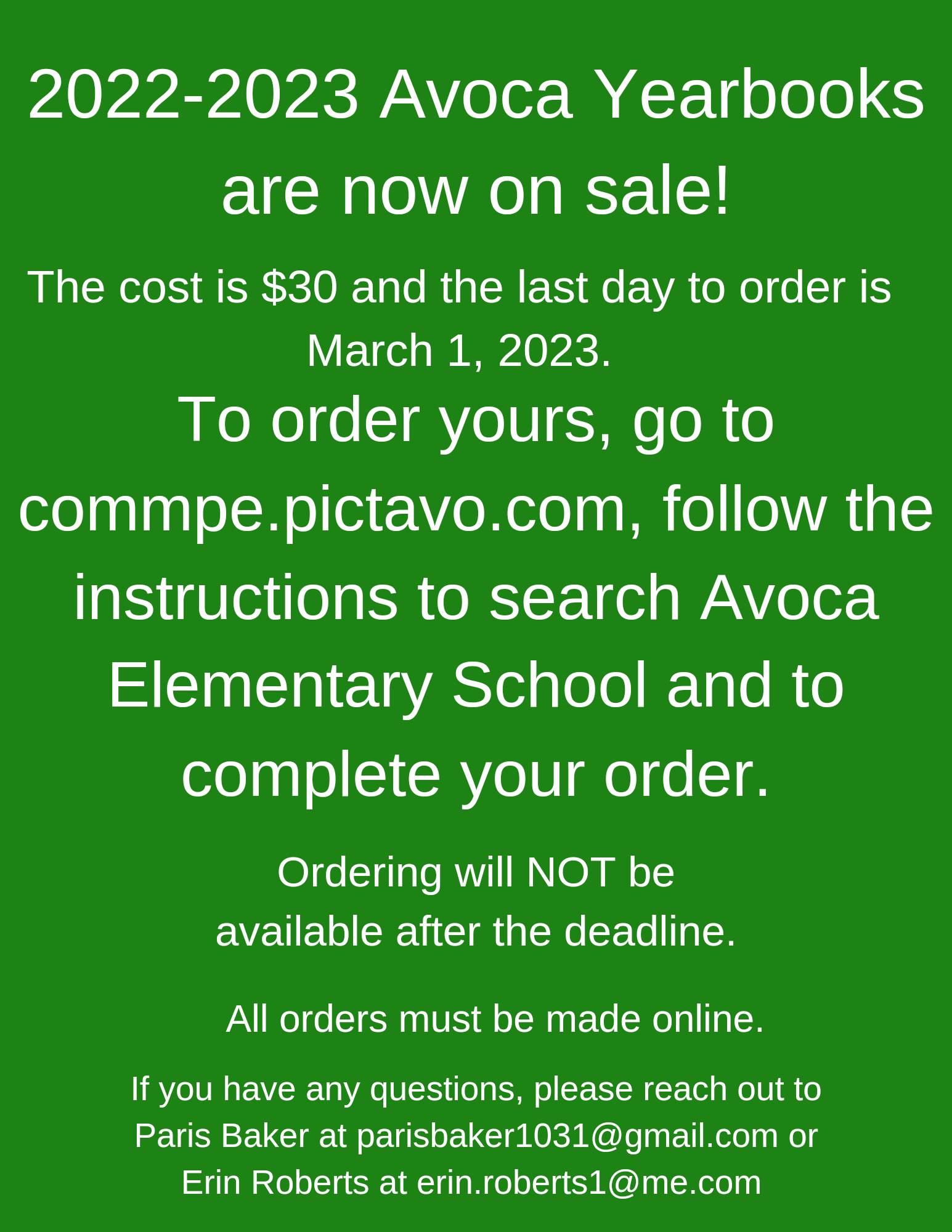 Home Avoca Elementary School